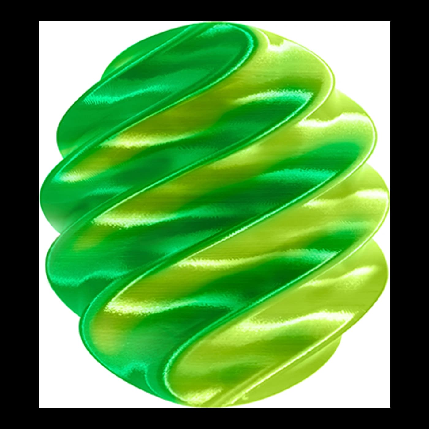 CAILAB PLA Silk Multi-Color Yellow&Green — ảnh 1