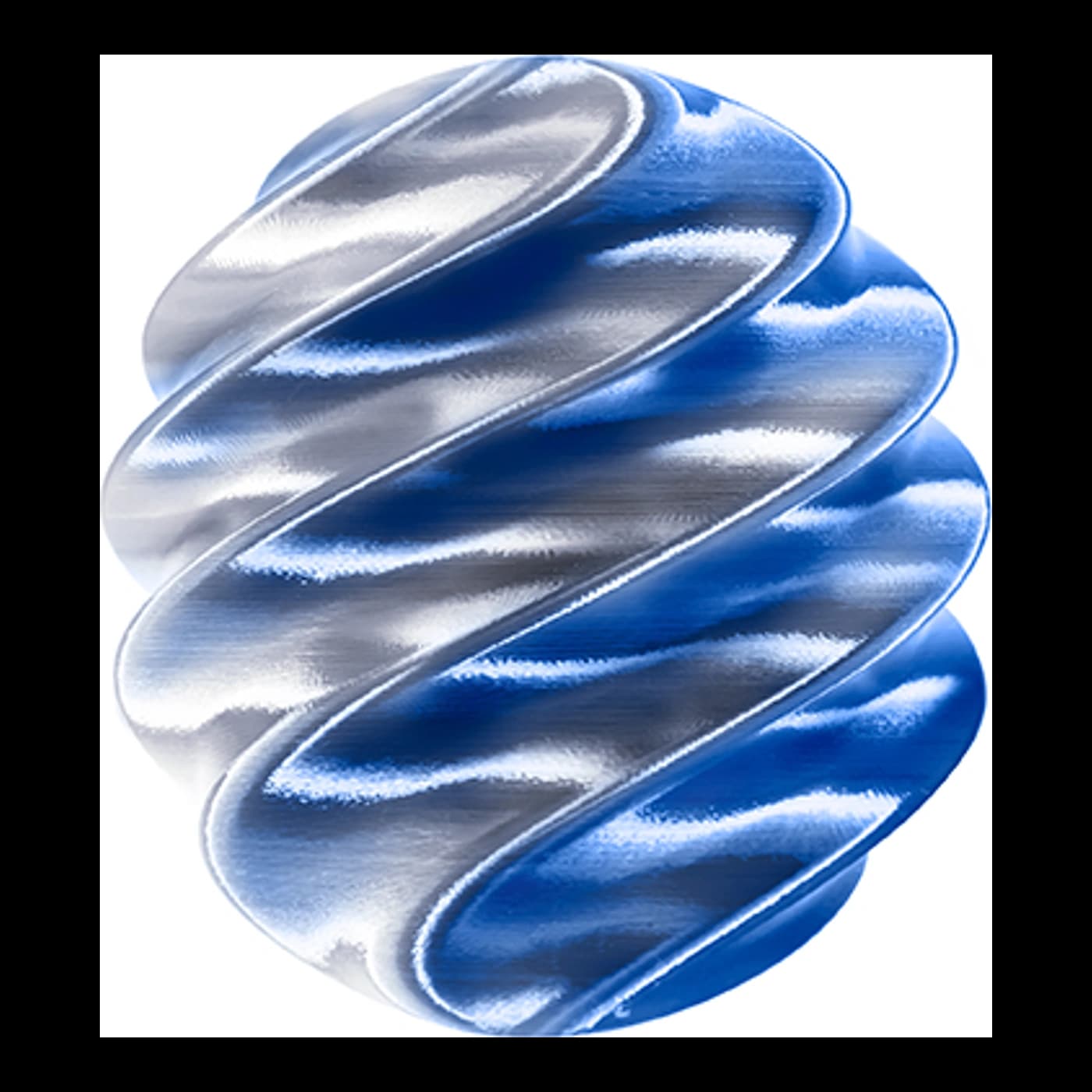 CAILAB PLA Silk Multi-Color Blue&Silver — ảnh 1