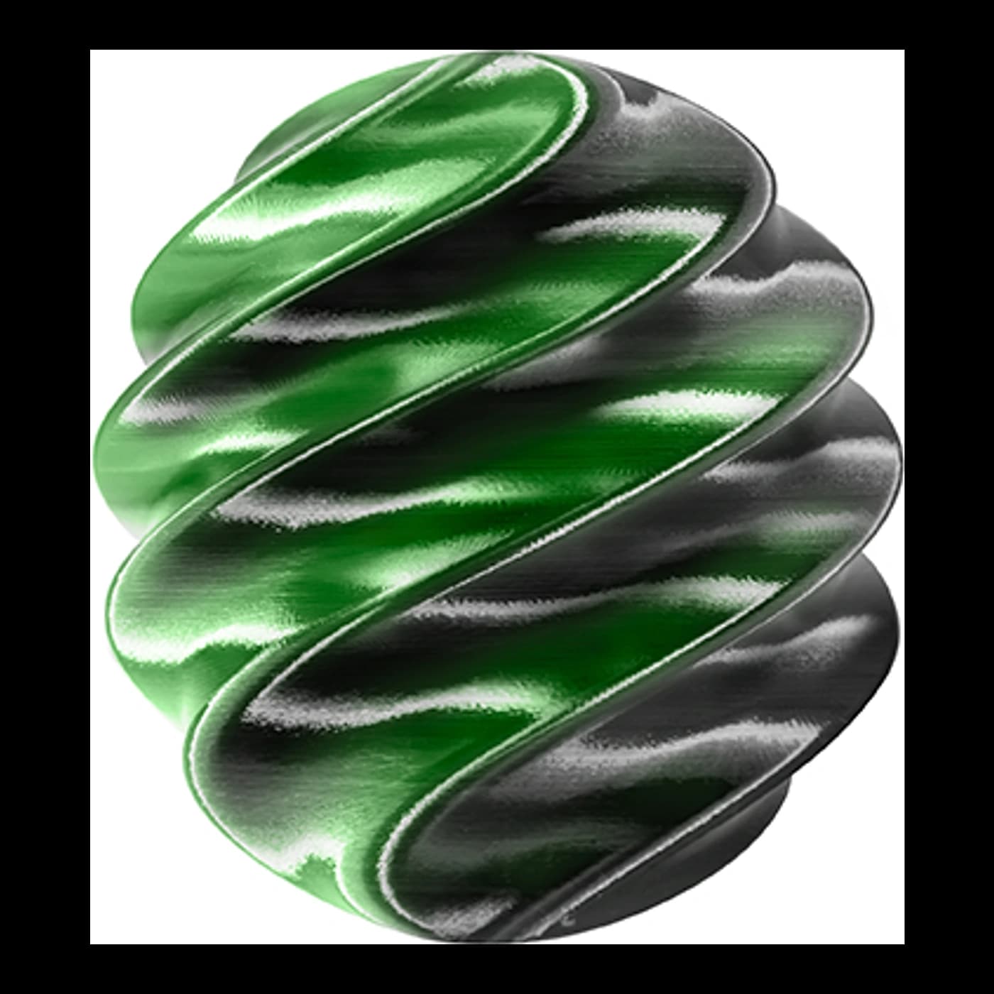 CAILAB PLA Silk Multi-Color Black&Green — ảnh 1