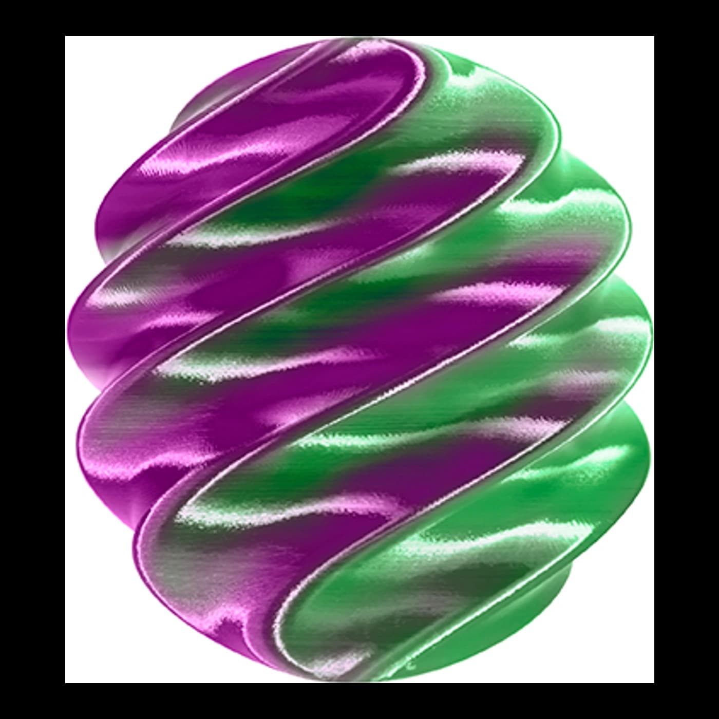 CAILAB PLA Silk Multi-Color Purple&Green — ảnh 1