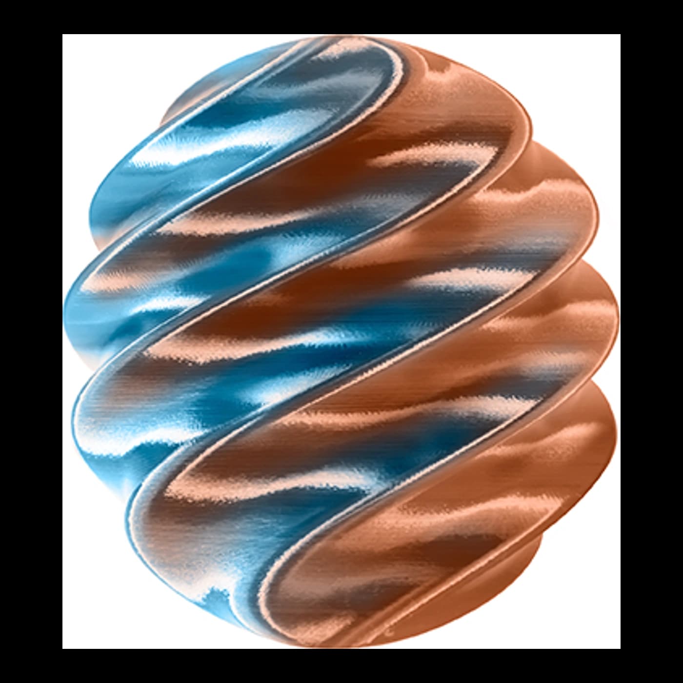CAILAB PLA Silk Multi-Color Blue&Copper — ảnh 1